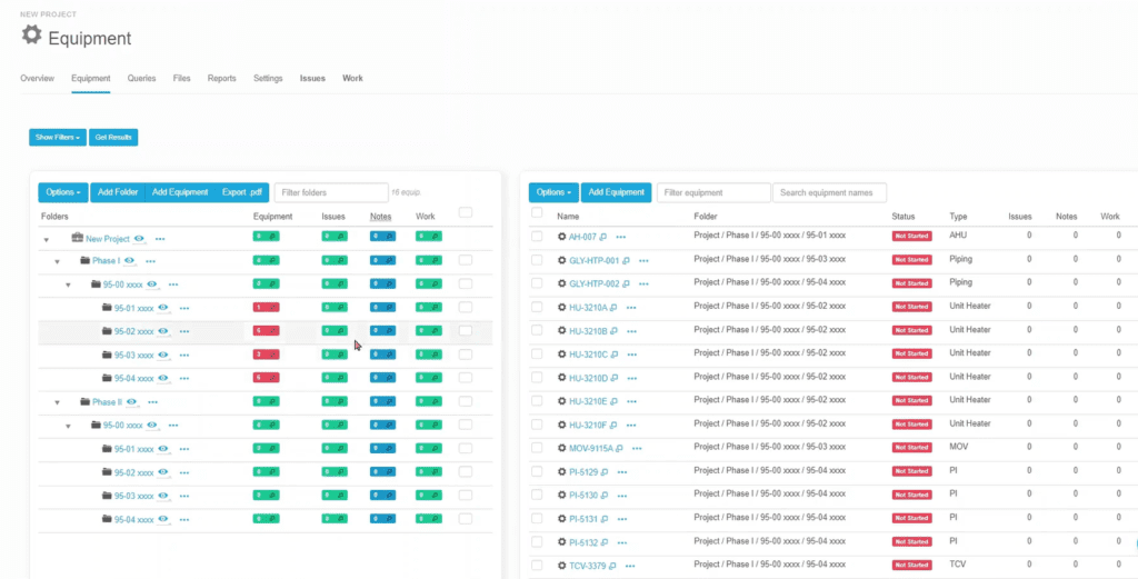 A screenshot of the admin dashboard with many buttons.