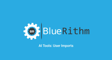 bluerithm AI tools: user imports
