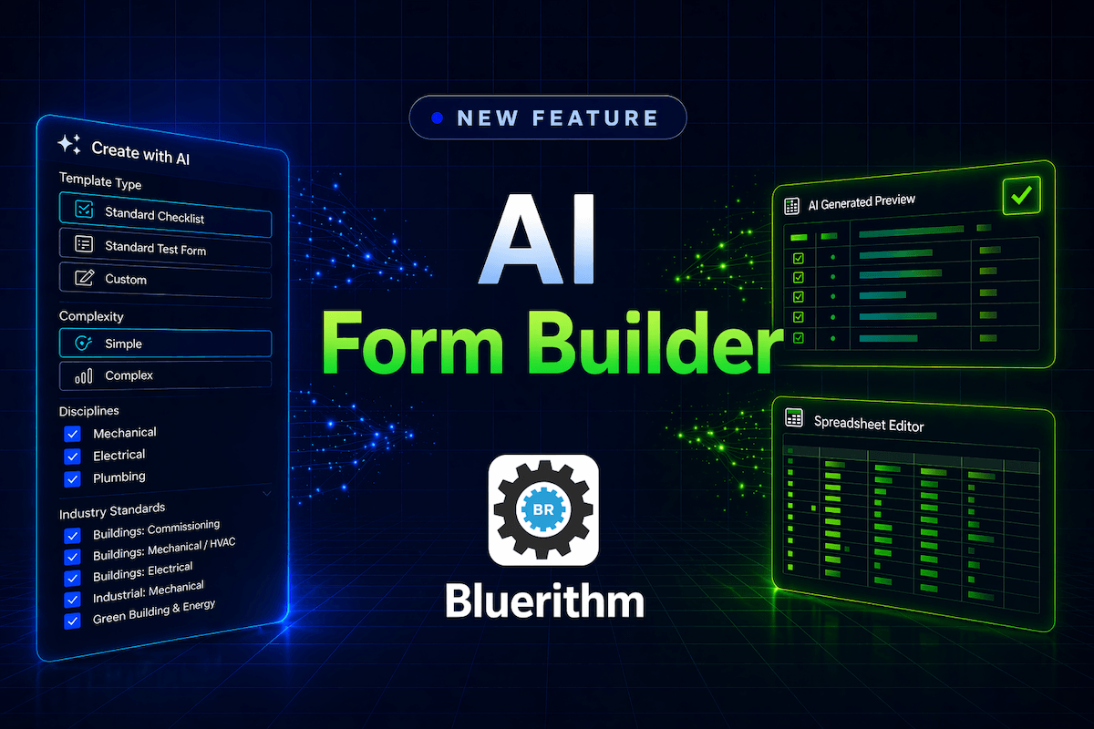 Build Better Forms Faster with Bluerithm’s Updated AI Form Builder