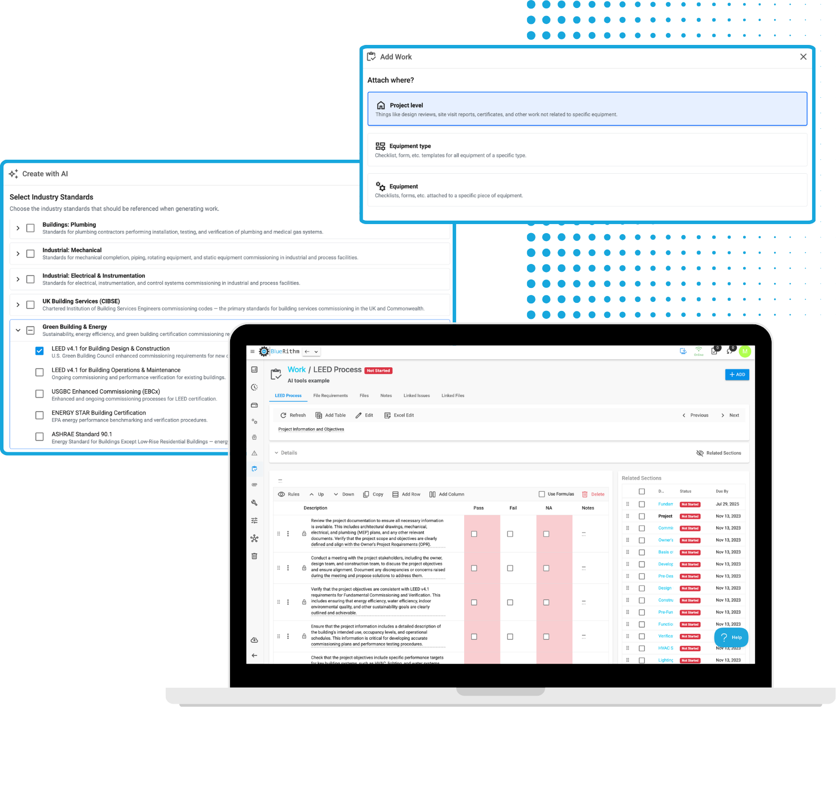 AI Generated LEED Commissioning Checklists