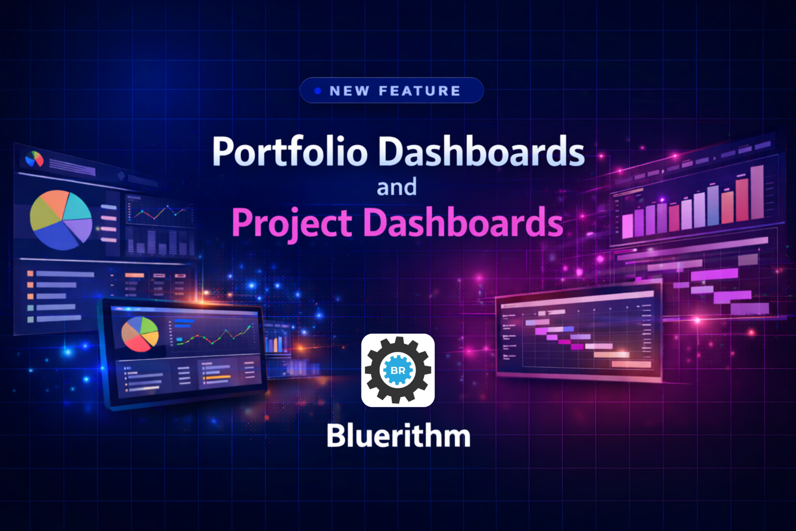Introducing Bluerithm’s Customizable Dashboards: Real-Time Visibility from the Project Level to Your Entire Portfolio