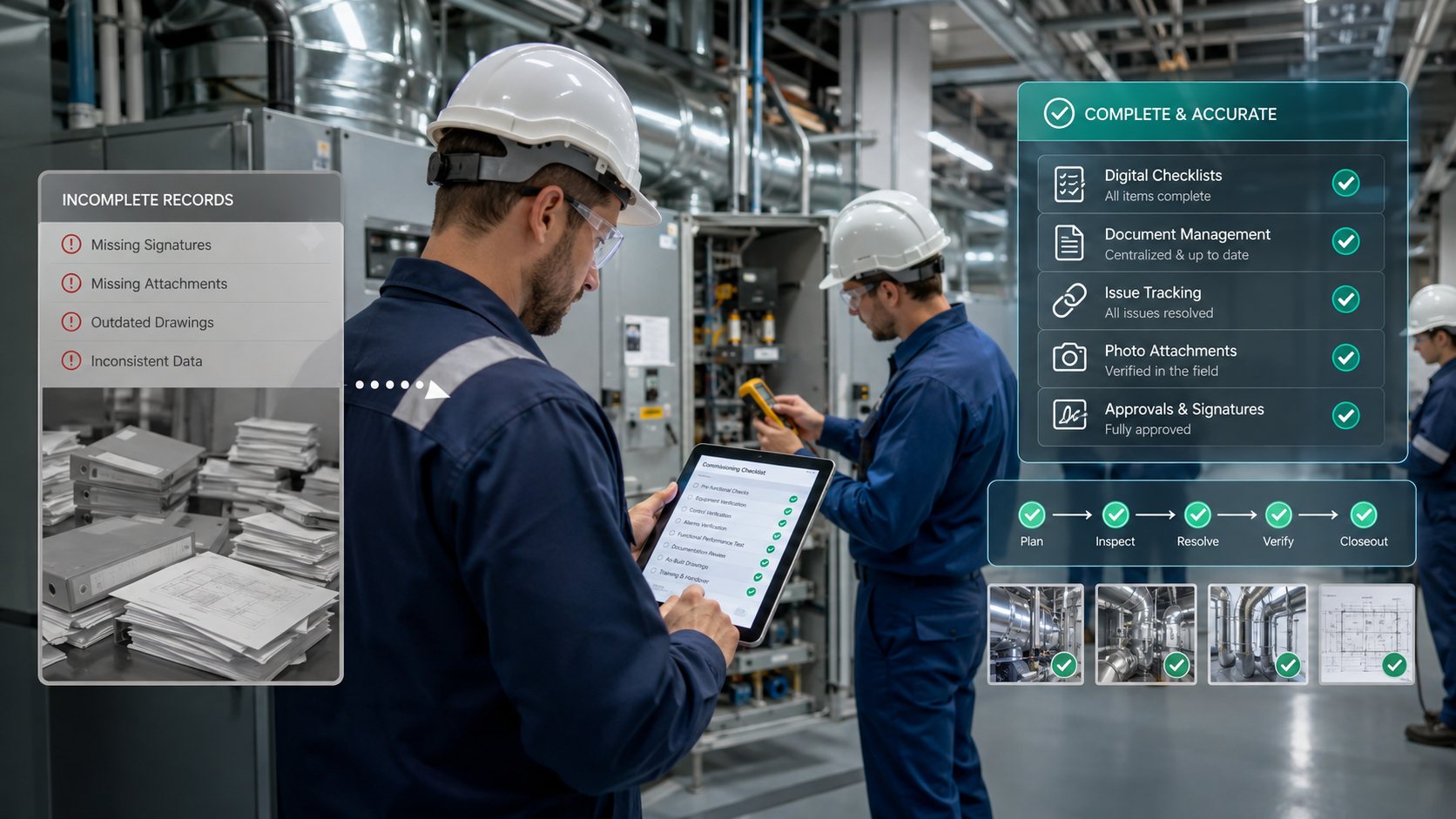 How to Reduce Rework in Commissioning Documentation