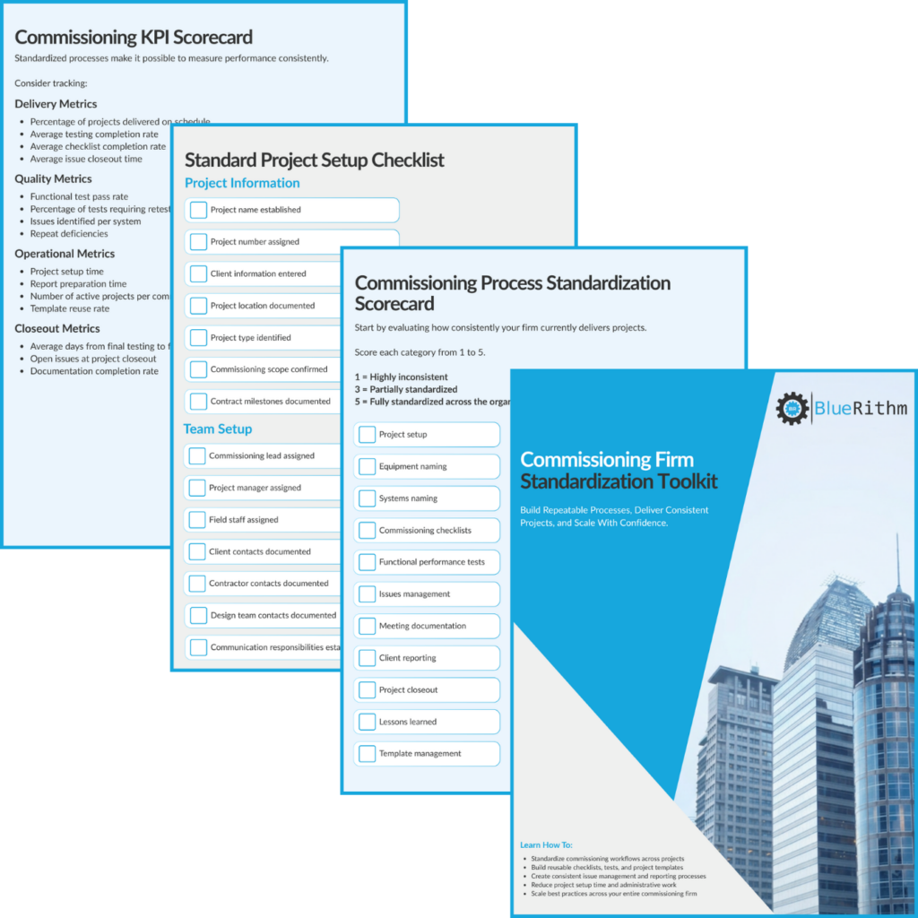 Commissioning Firm Standardization Toolkit