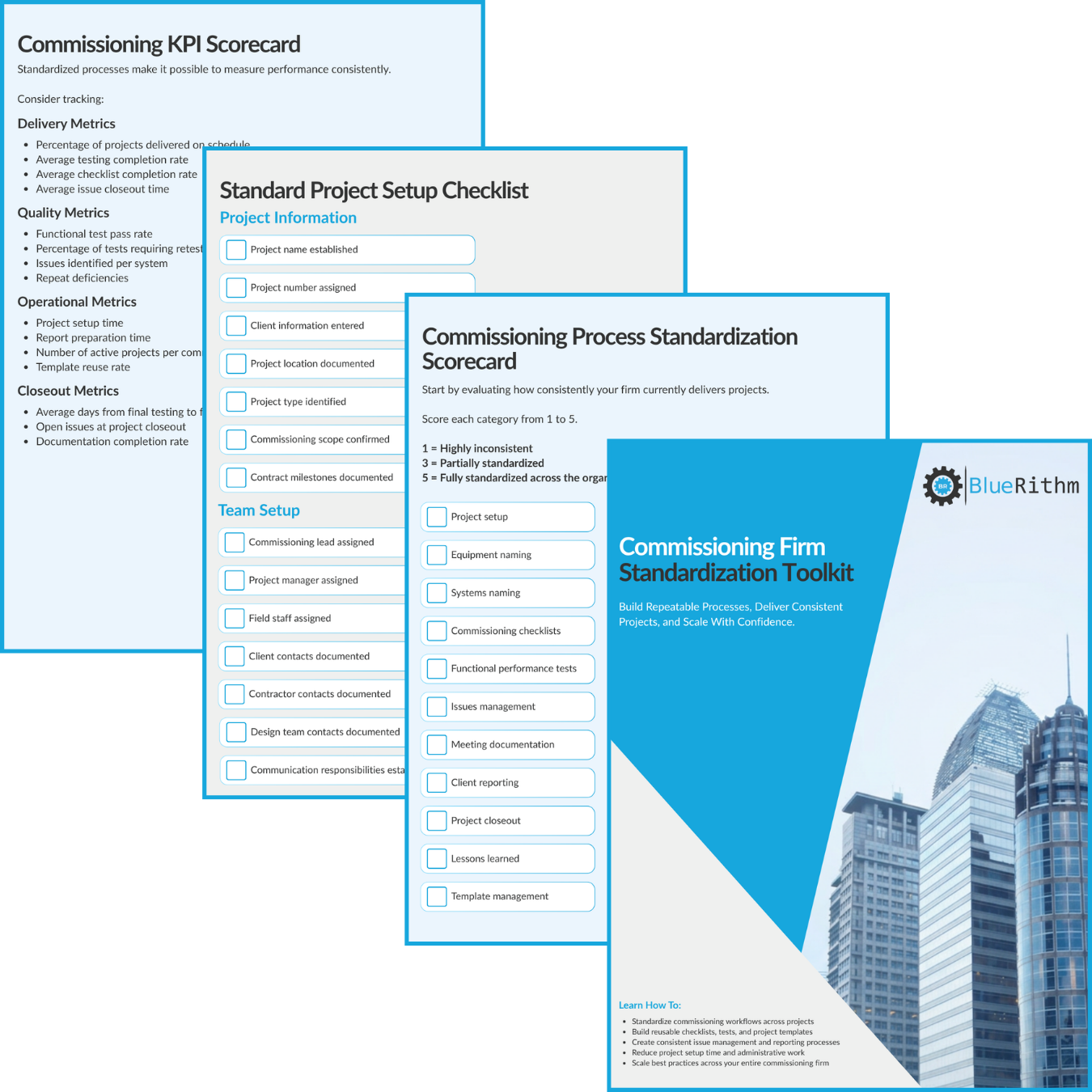 Commissioning Firm Standardization Toolkit