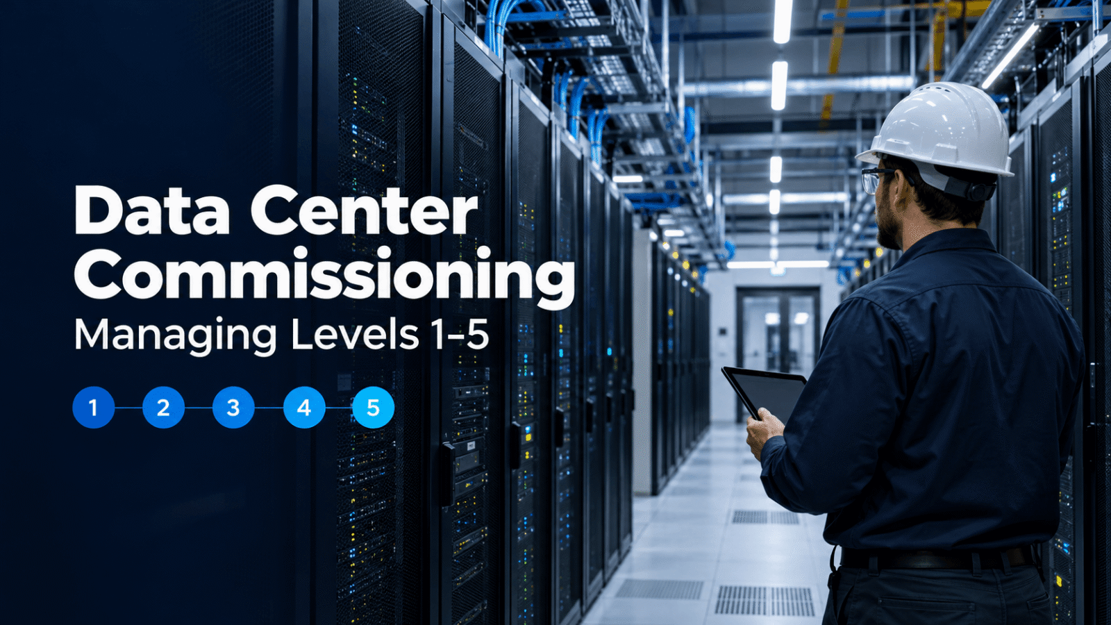 How Bluerithm Supports Data Center Commissioning Levels 1–5